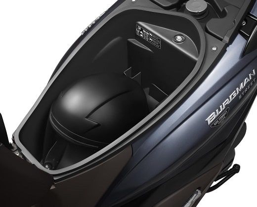 Suzuki Burgman Street Ride Connect Edition - 21.5L Under Seat Storage