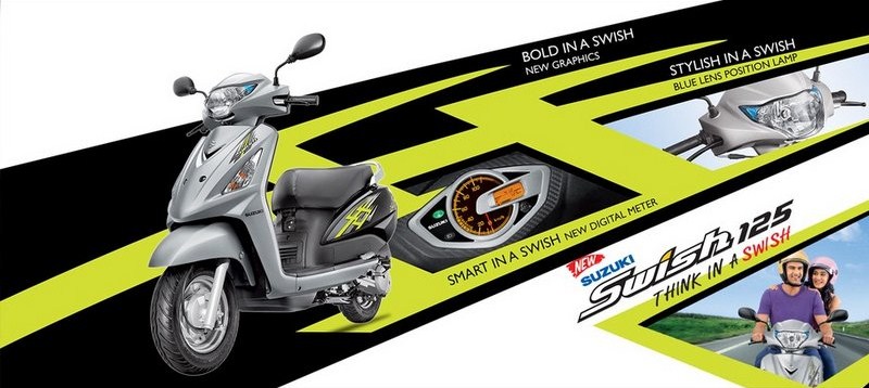 New Suzuki Swish 125 Poster