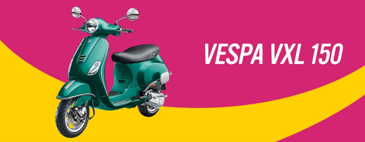Vespa VXL 150 Various shades
