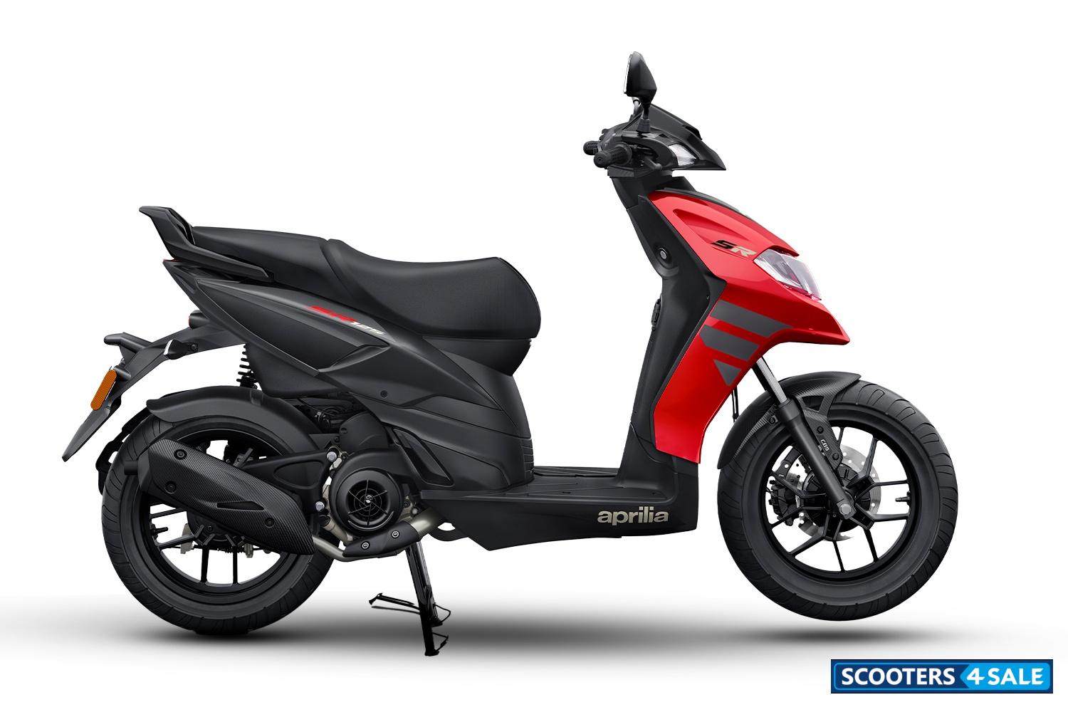 Aprilia SR 125 hp.e Glossy Red + Matt Black