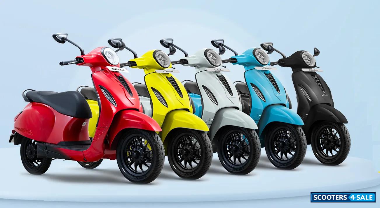 Bajaj Chetak Blue 2901 Tecpac Colours