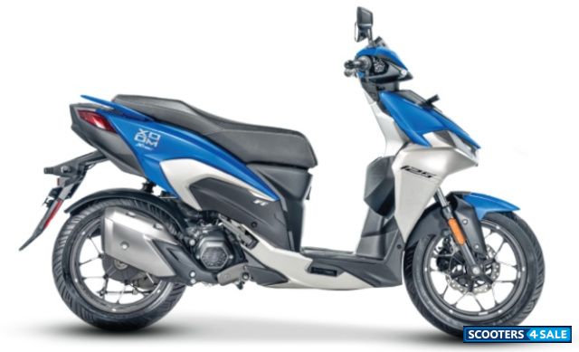 Hero Xoom 125 ZX Metallic Turbo Blue
