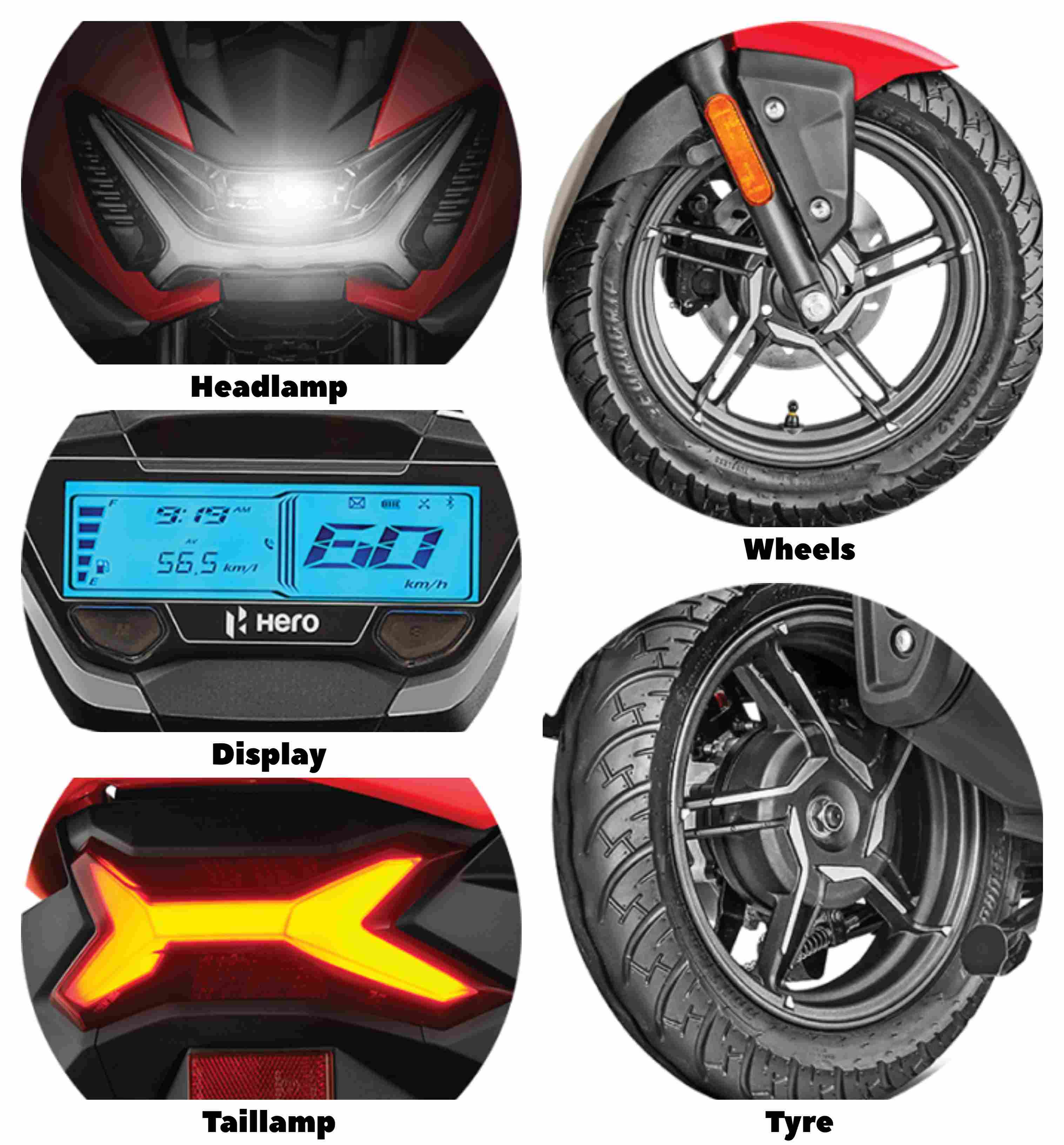 Hero Xoom Combat Edition Features