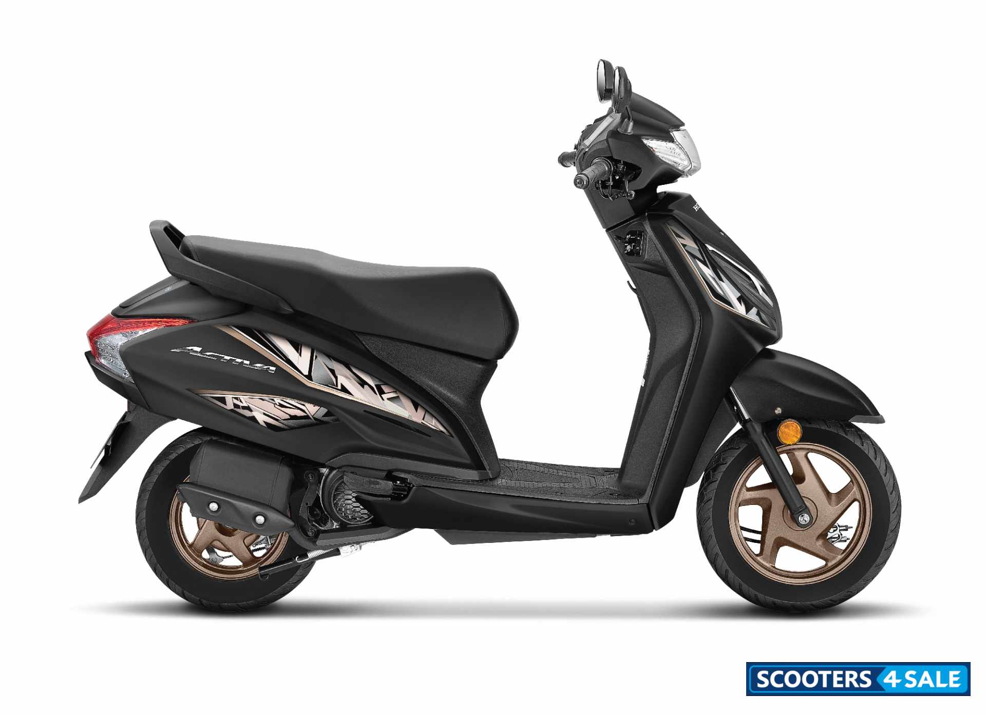 Honda Activa 25th Anniversary Edition Mat Steel Black Metallic