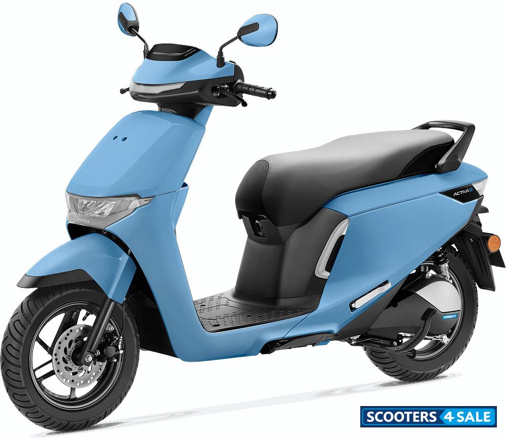 Honda Activa e Pearl Serenity Blue
