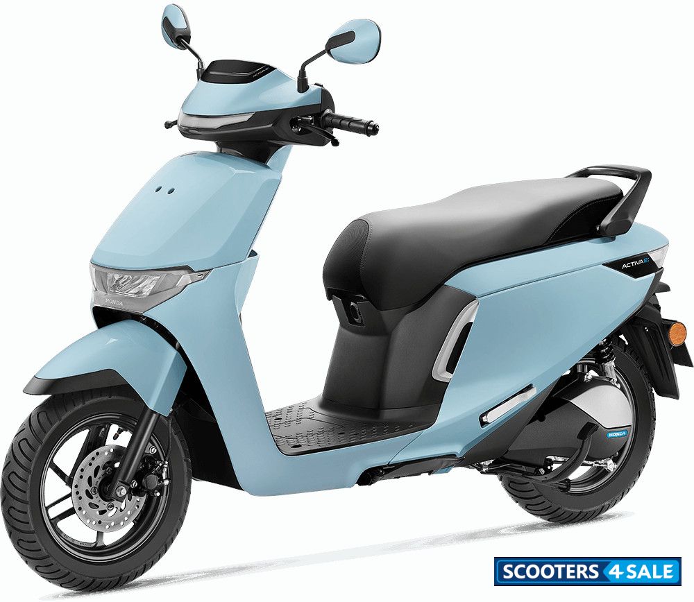 Honda Activa e Pearl Shallow Blue