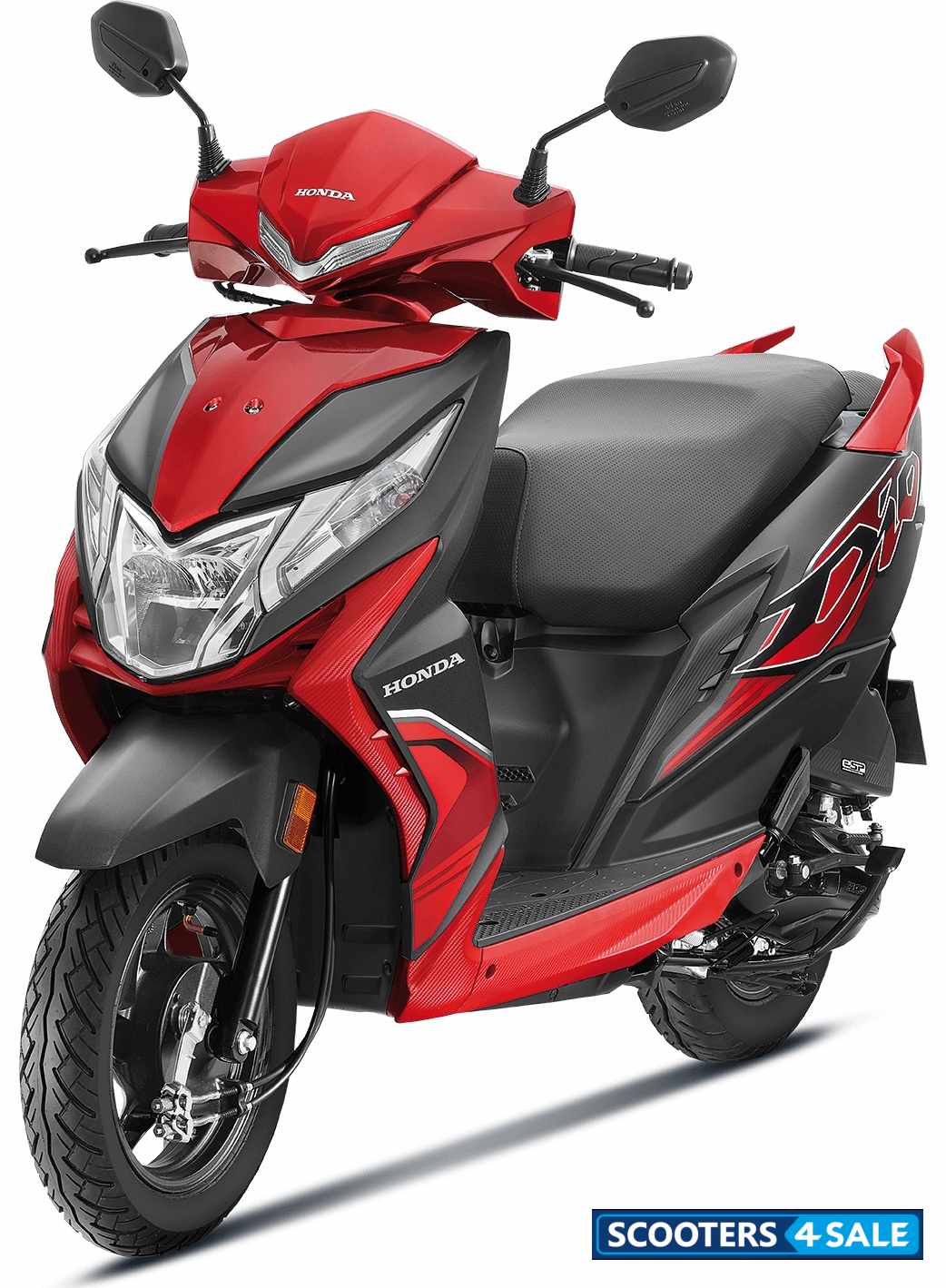 Honda Dio DLX 2025 Imperial Red Metallic