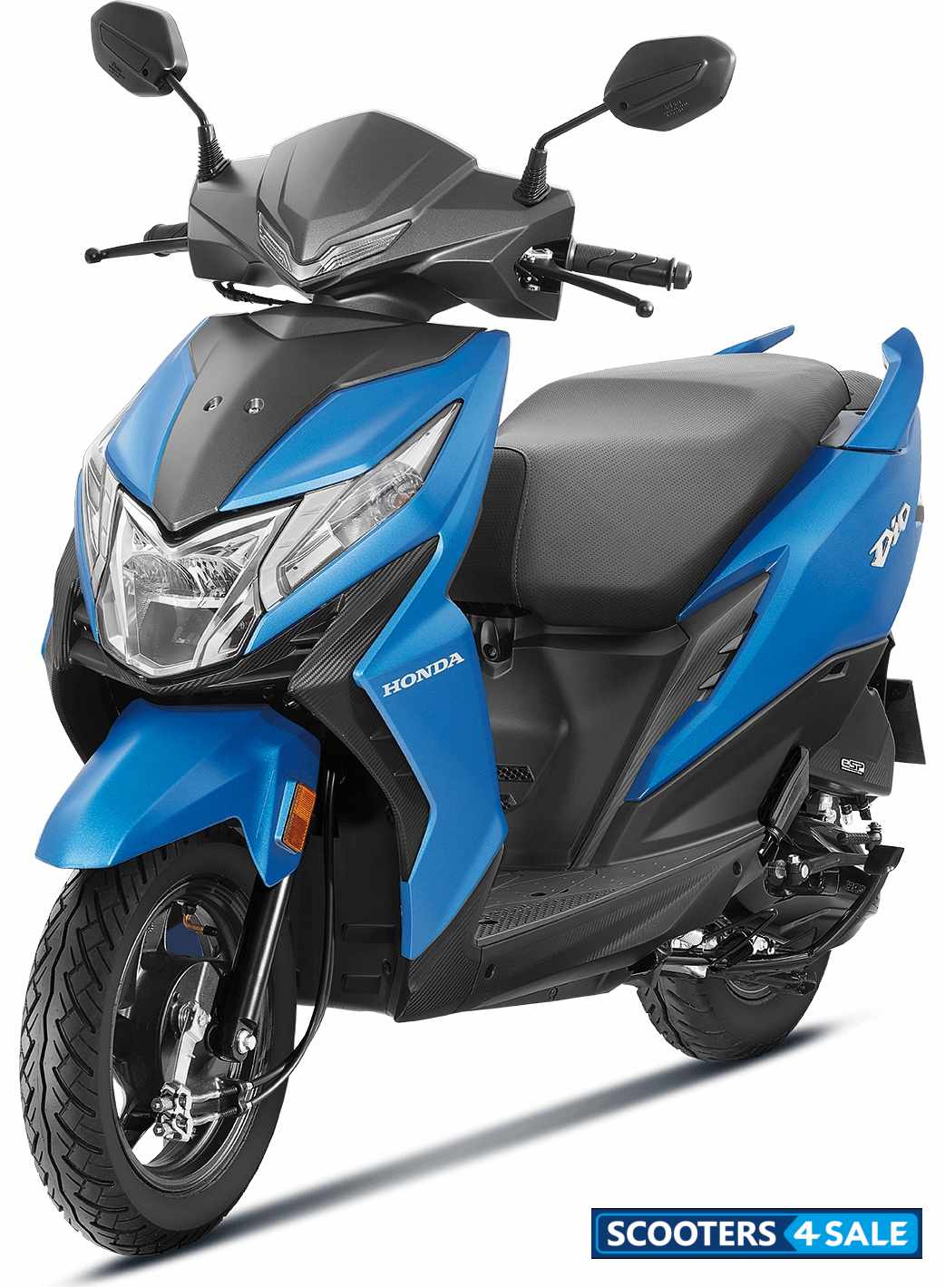 Honda Dio DLX 2025 Mat Marvel Blue