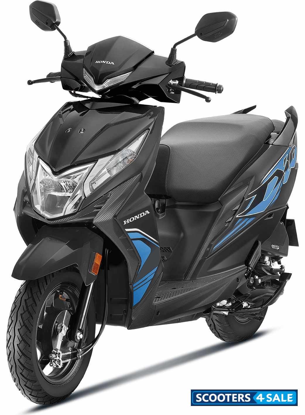 Honda Dio DLX 2025 Pearl Igneous Black