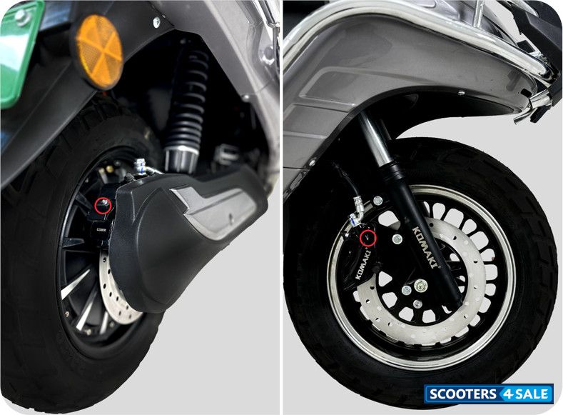 KOMAKI TN-95 Dual Disc Brakes