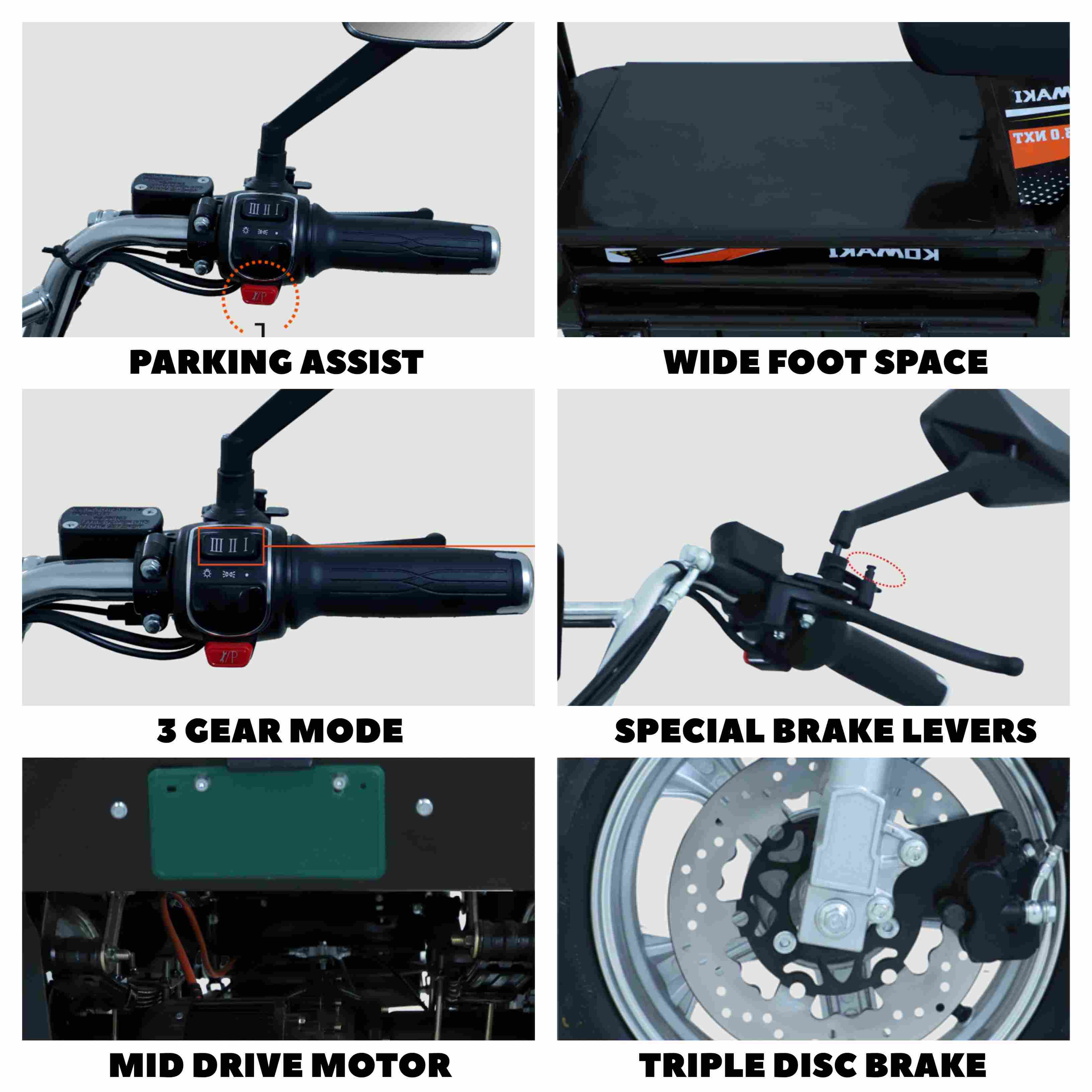 KOMAKI XGT CAT 3.0 Features