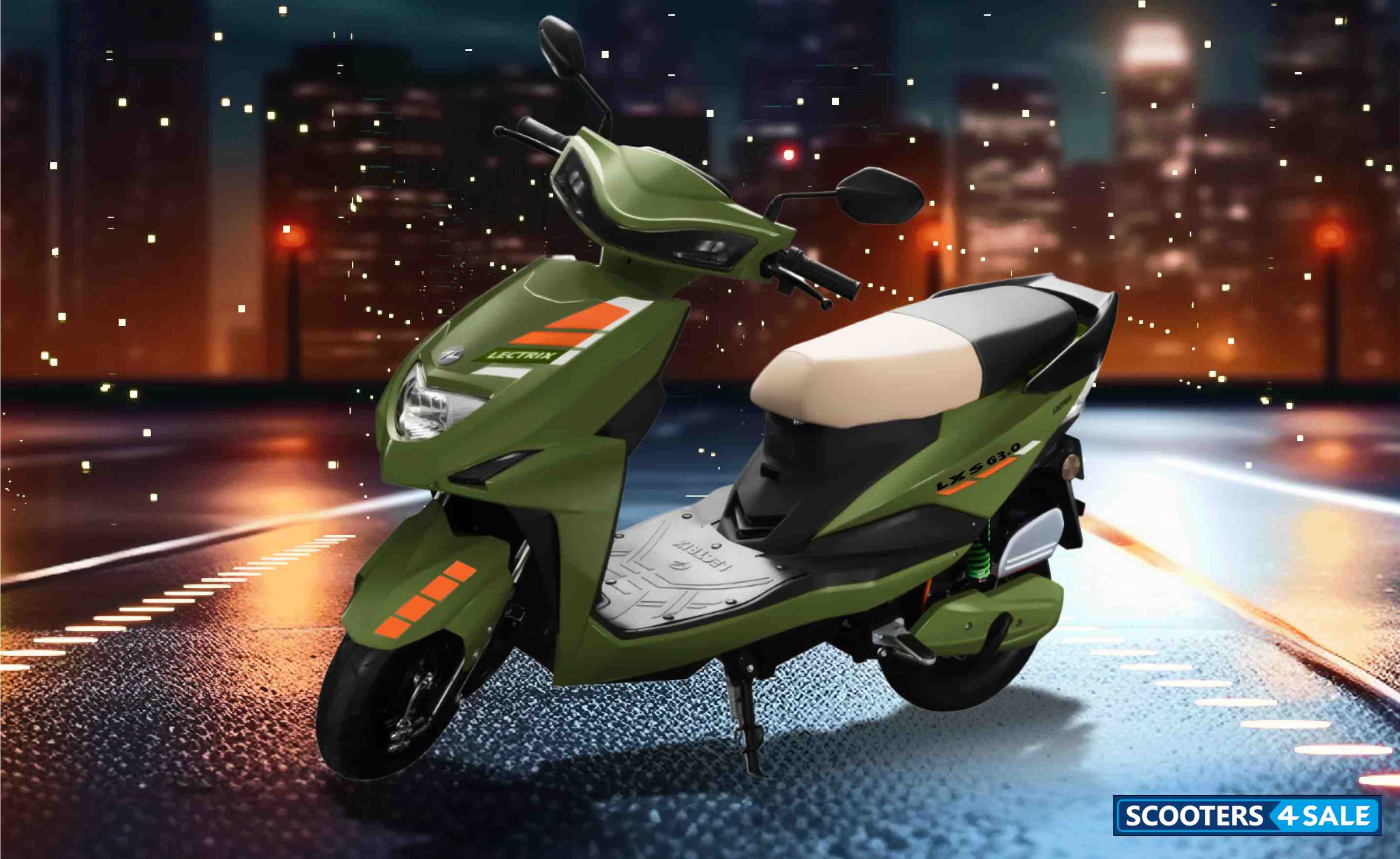 Lectrix LXS 2.0 Matt Military Green