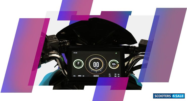 Okaya Motofaast 7Capacitive Touchscreen