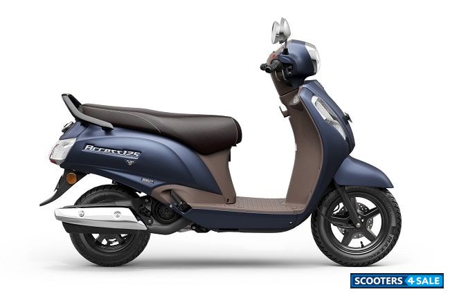 Suzuki Access 125 Ride Connect Edition - Matte Blue