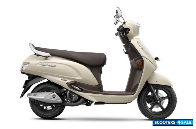 Suzuki Access 125 Ride Connect TFT Edition 2025 Pearl Grace White