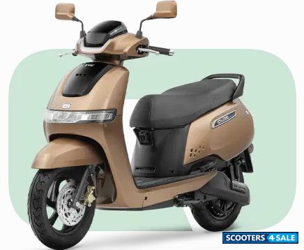 TVS iQube 09 Walnut Brown