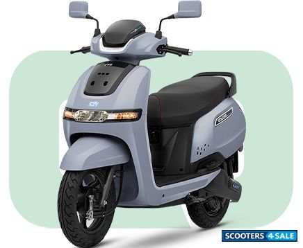 TVS iQube 2.3kWh Titanium Grey