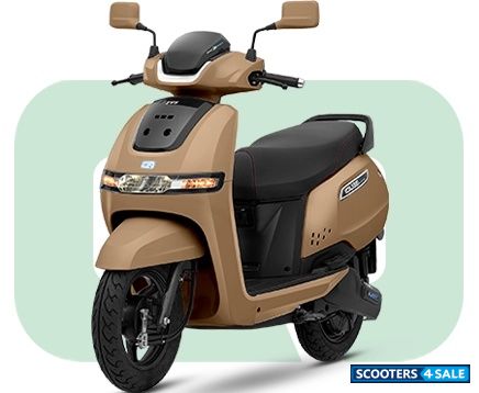 TVS iQube 2.3kWh Walnut Brown