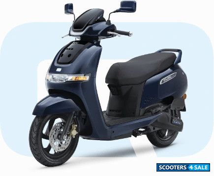 TVS iQube ST 17 Starlight Blue Glossy