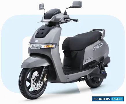 TVS iQube ST 17 Titanium Grey Matte