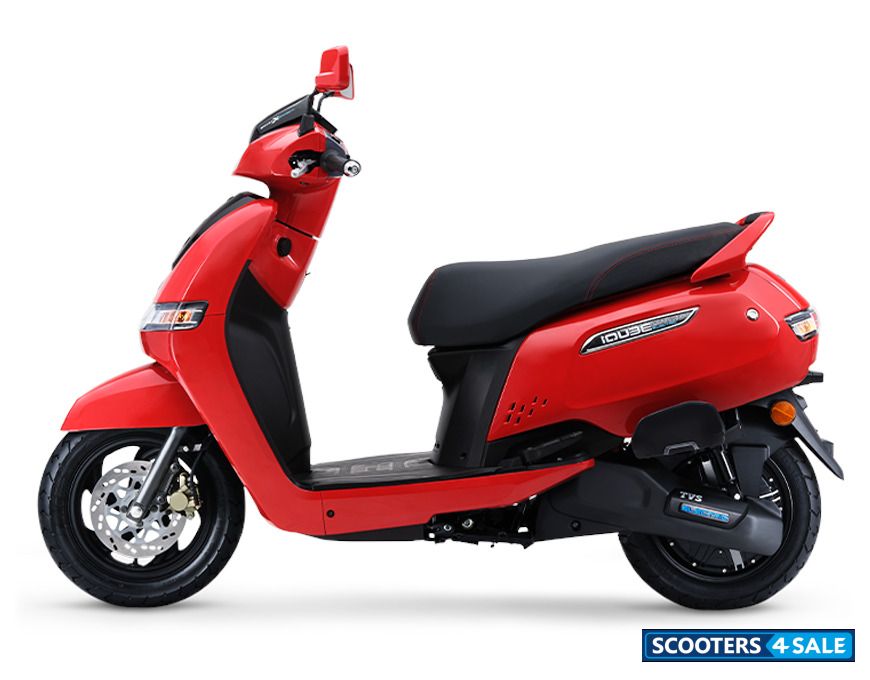 TVS iQube Shining Red