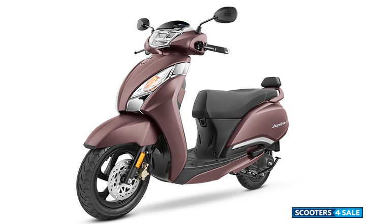 TVS Jupiter 125 SmartXonnect - Matte Copper Bronze