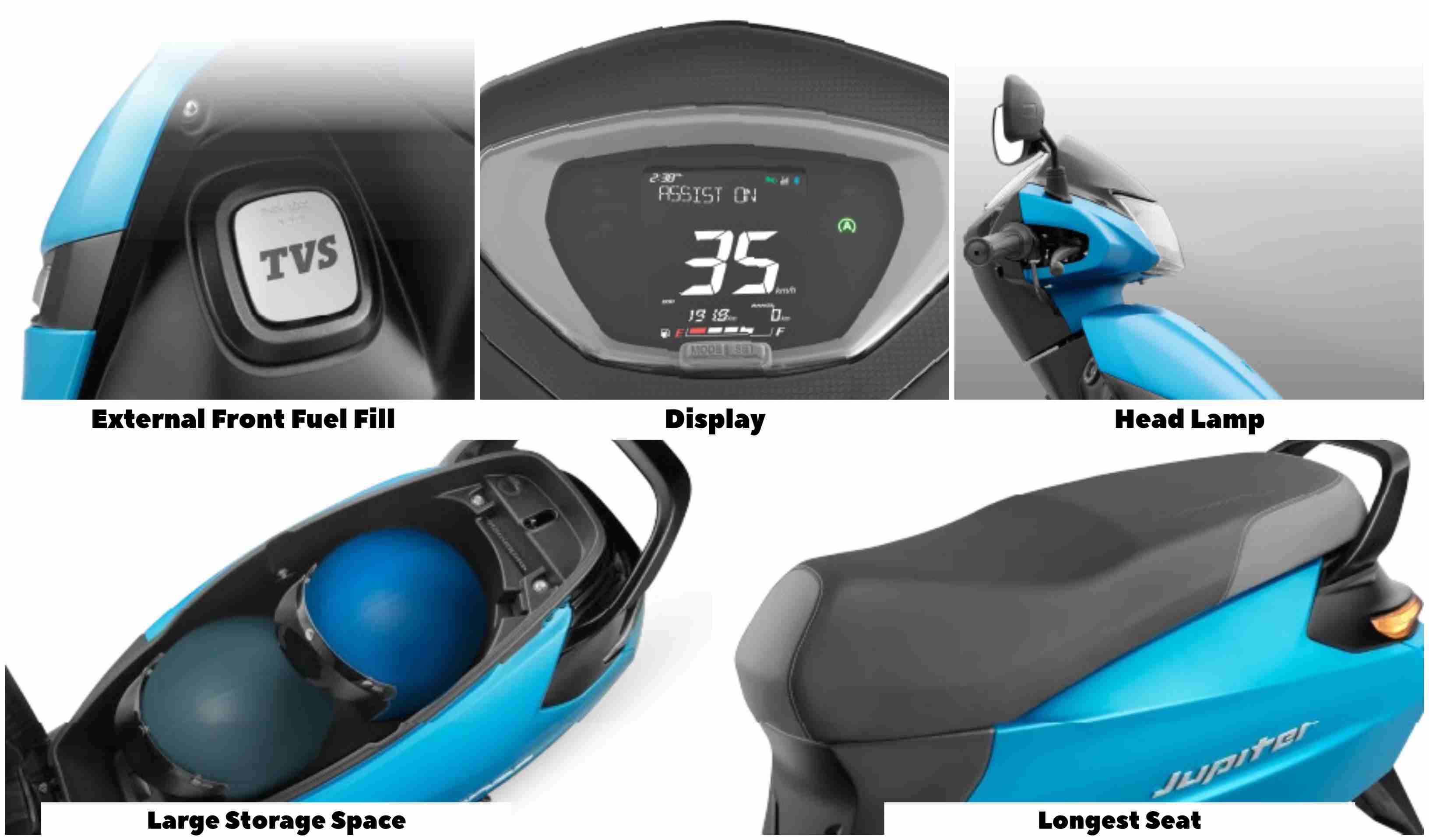 TVS Jupiter SmartXonnect Disc 2024 Features