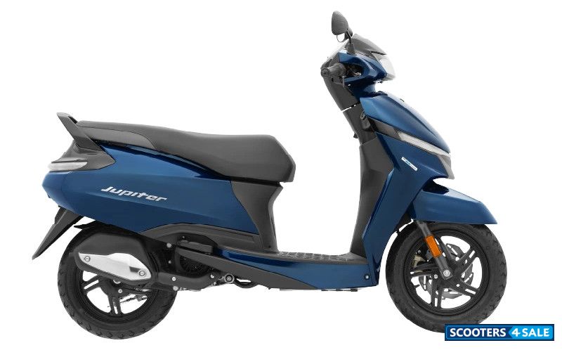 TVS Jupiter SmartXonnect Disc 2024 Starlight Blue Gloss