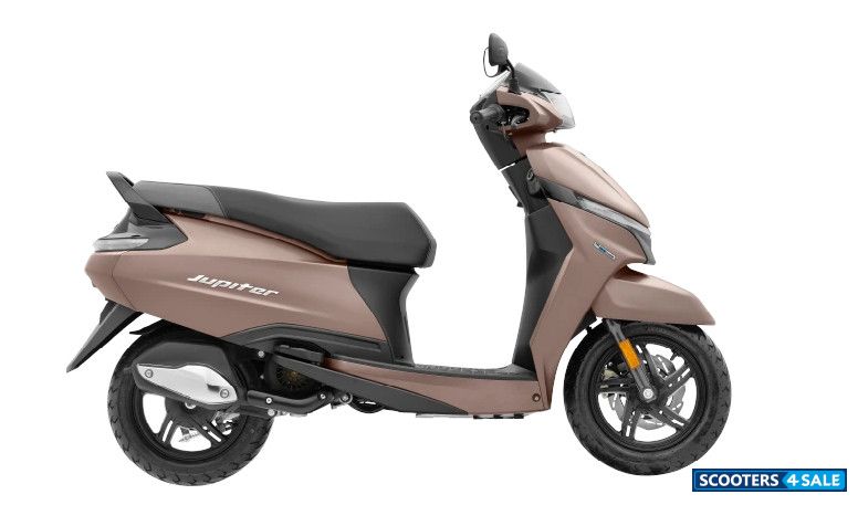 TVS Jupiter SmartXonnect Disc 2024 Galactic Copper Matte