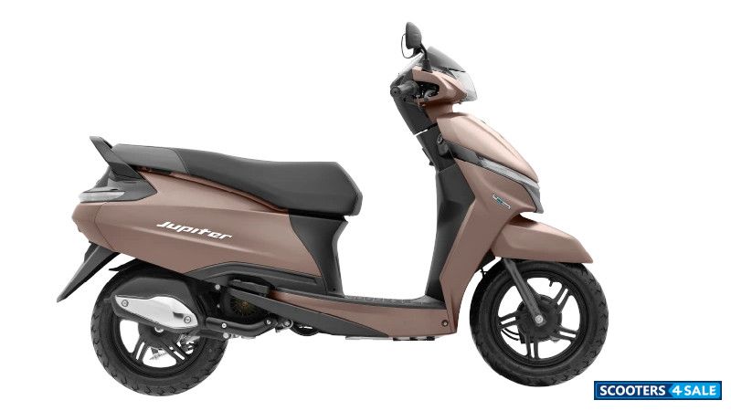 TVS Jupiter SmartXonnect Drum 2024 Galactic Copper Matte