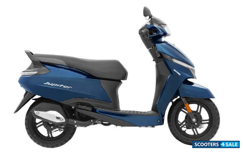 TVS Jupiter SmartXonnect Drum 2024 Starlight Blue Gloss