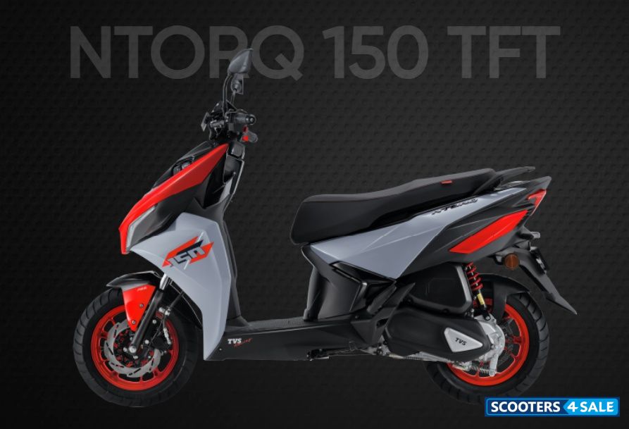 TVS NTORQ 150 TFT Racing Red