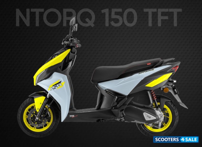 TVS NTORQ 150 TFT Nitro Green