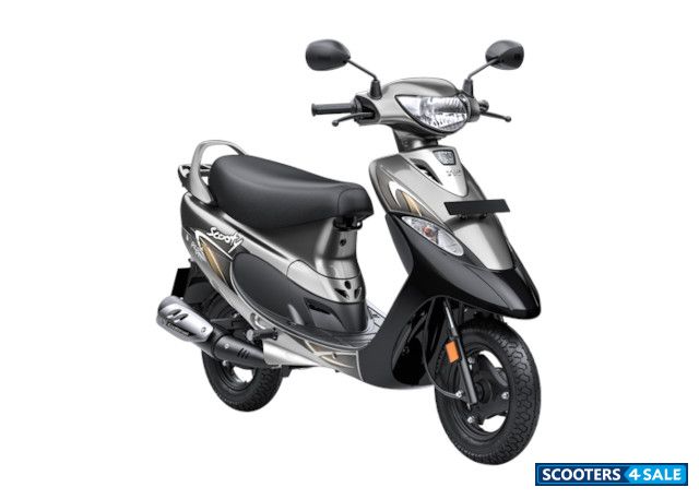 TVS Scooty Pep Plus - FROSTED BLACK