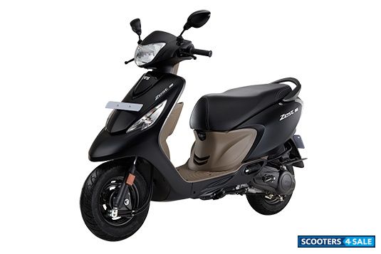 TVS Scooty Zest 110 Matte Series Matte Black