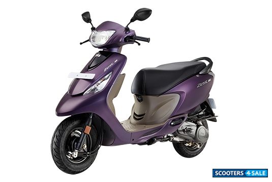 TVS Scooty Zest 110 Matte Series Purple