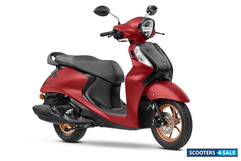 Yamaha Fascino 125 Fi Hybrid Disc 2025 Vivid Red Spl