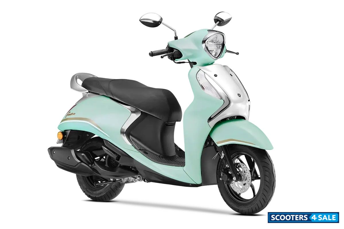 Yamaha Fascino 125 Fi Hybrid Disc 2025 Metallic Light Green