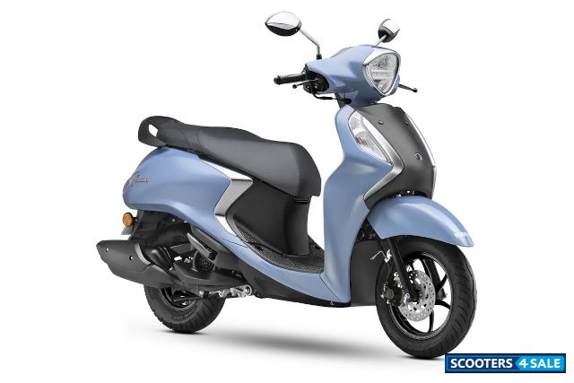 Yamaha Fascino 125 Fi Hybrid Disc 2026 Cool Blue Metallic