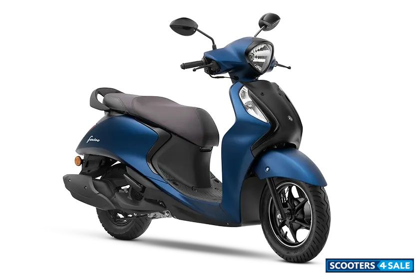 Yamaha Fascino 125 Fi Hybrid Drum 2025 Dark Matte Blue