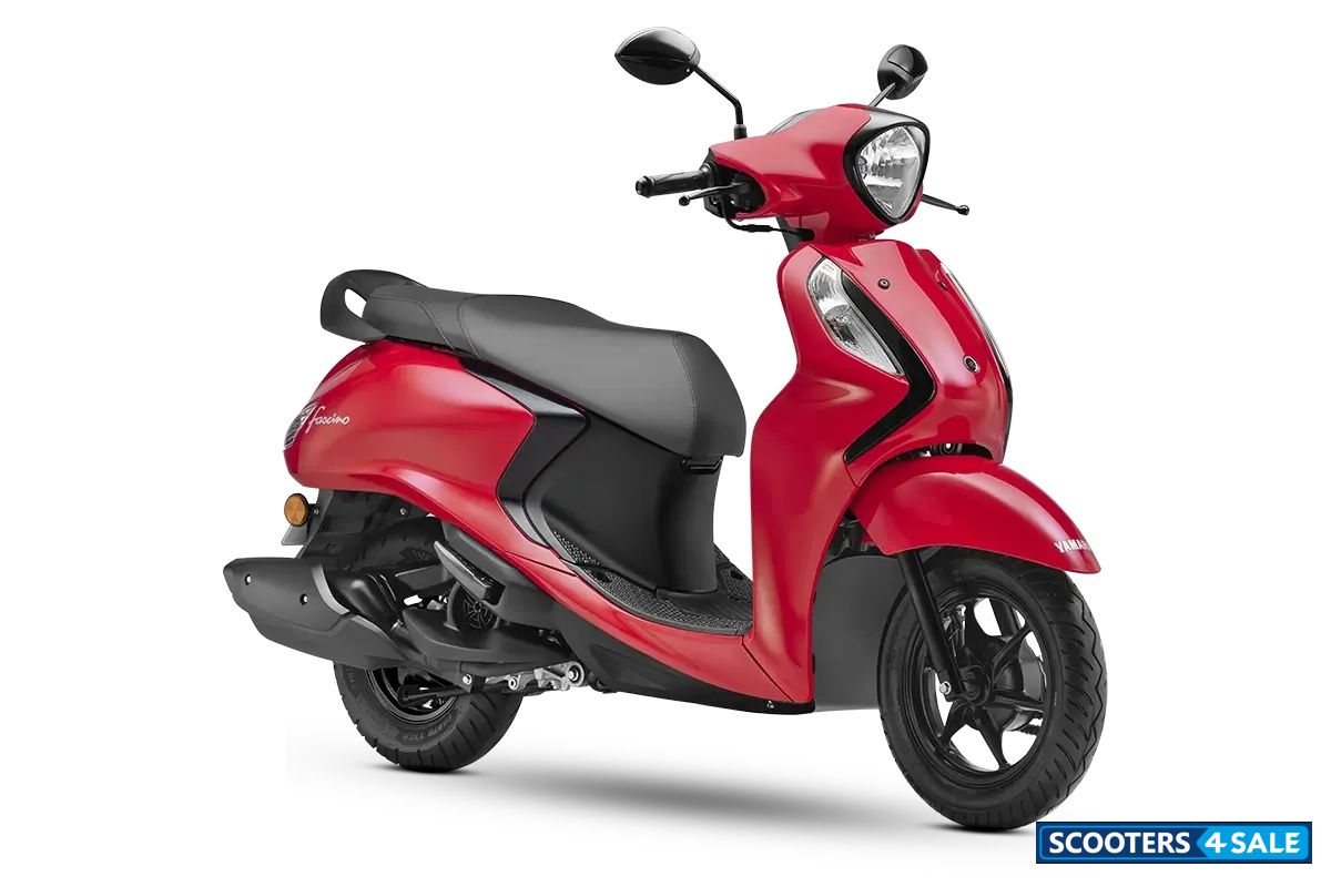 Yamaha Fascino 125 Fi Hybrid Drum 2026 Vivid Red