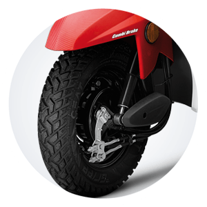 Honda Cliq Block Tyres