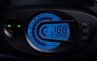  Rodeo UZO 125 Six Coloured Digital Dashboard