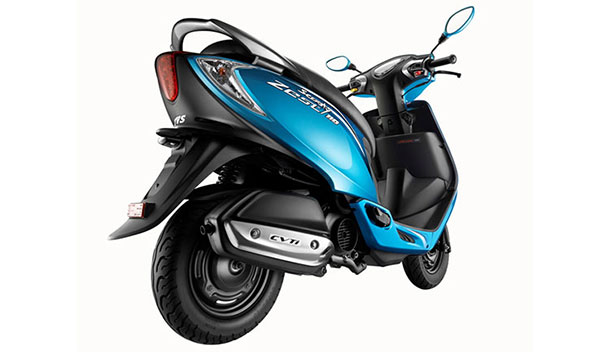 TVS Scooty Zest 110 Back Side