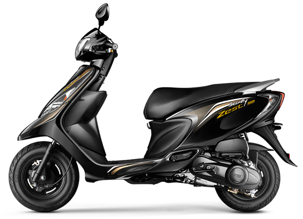 TVS Scooty Zest 110 Black