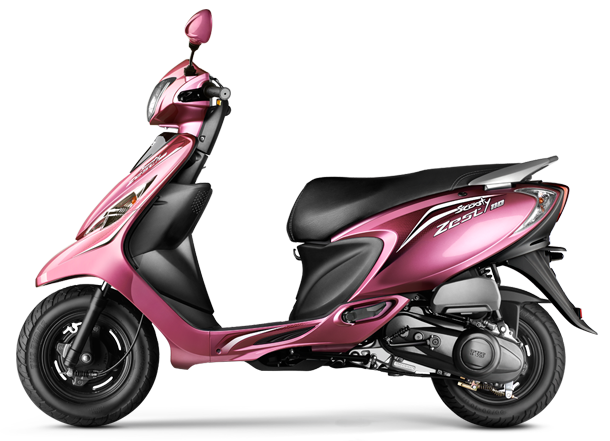 TVS Scooty Zest 110 Pink