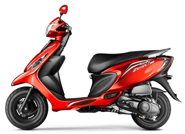 TVS Scooty Zest 110 Red