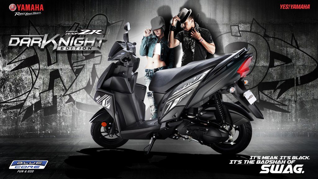 Yamaha Ray ZR Dark Knight Edition